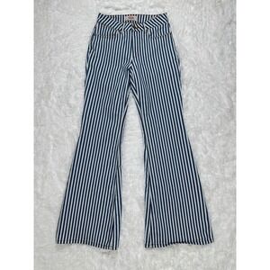Wrangler‎ High Rise Fierce Flare Striped Jeans Women's Size 2X32 Pants